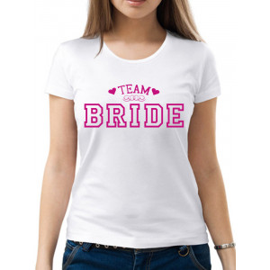 Женская футболка Bride team