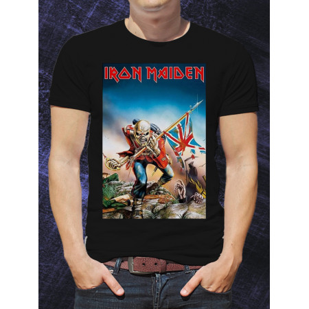 Мужская футболка "Iron Maiden" The Trooper из хлопка