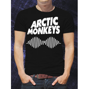 Мужская футболка "Arctic Monkeys" лого