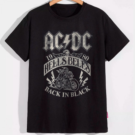 Мужская футболка AC/DC из хлопка