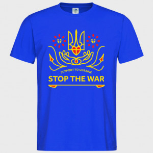 Футболка Stop the war Support to Ukraine