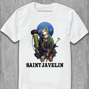 Футболка Saint Javelin (anime style)