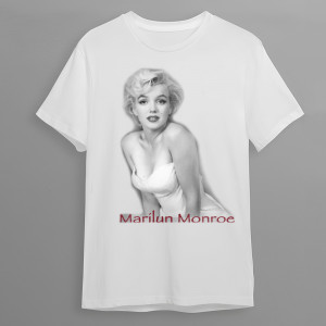 Футболка Marilyn Monroe с декольте