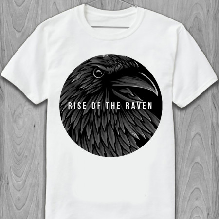 Футболка Rise of the raven з бавовни