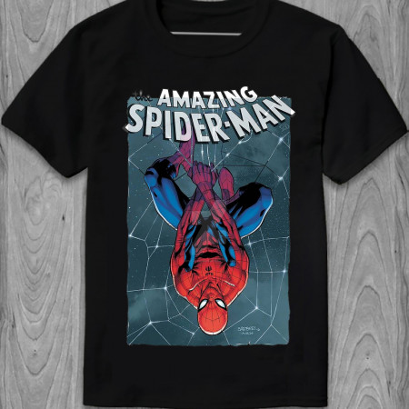 Мужская футболка Spider Man Amazing из хлопка