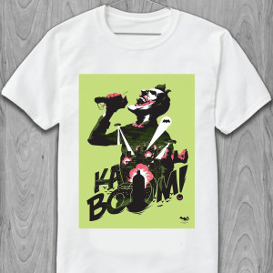 Чоловіча футболка Joker комІкс Джокер Ka-Boom!