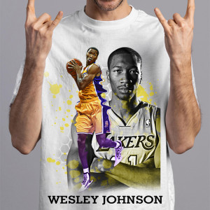 Мужская футболка WESLEY JOHNSON