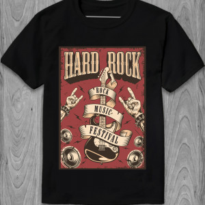 Футболка Hard Rock - Rock music festival