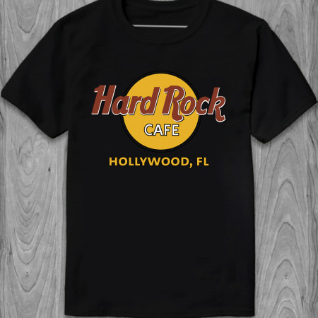 Футболка Hard Rock Cafe - Hollywood, Fl из хлопка