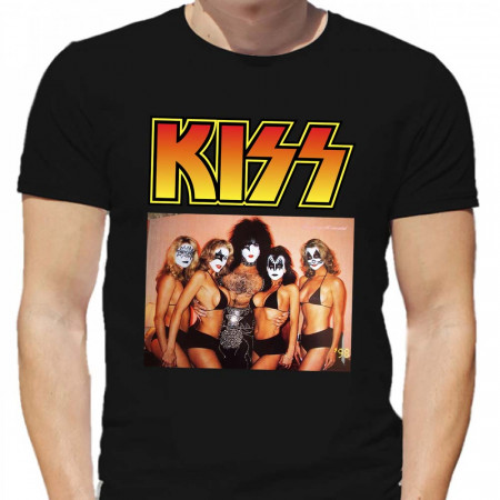 Футболка Kiss из хлопка