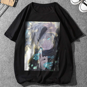 Футболка Магическая битва Jujutsu Kaisen Satoru Gojo anime tshirt