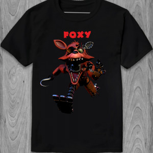 Футболка Five nights with Freddy - Foxy