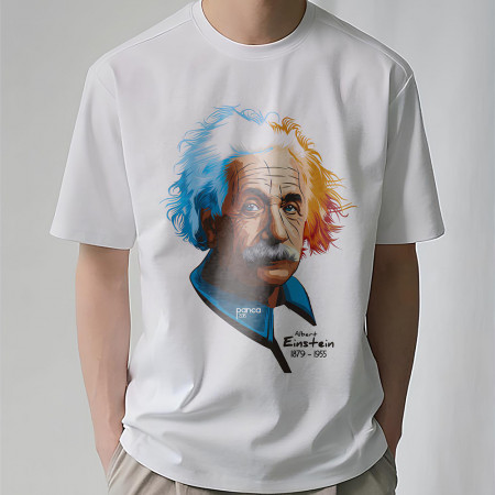 Футболка Albert Einstein (1879-1955) хлопковая