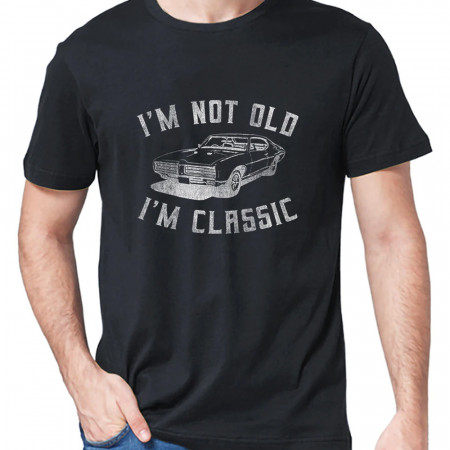 Футболка I`m not old. I`m classic хлопковая