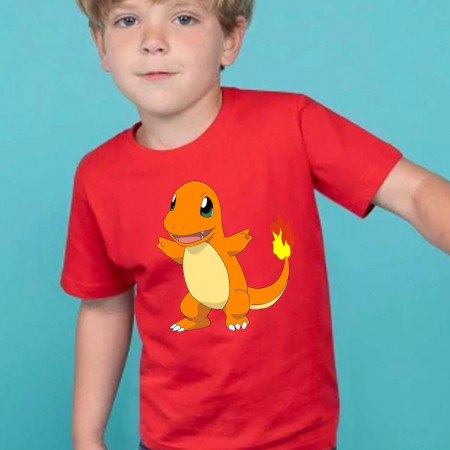 Детская футболка Pokemon Charmander хлопковая