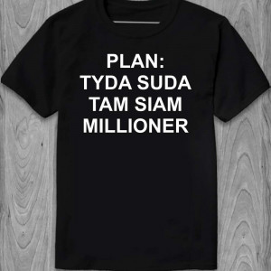 Футболка PLAN:TUDA SUDA TAM SIAM MILLIONER