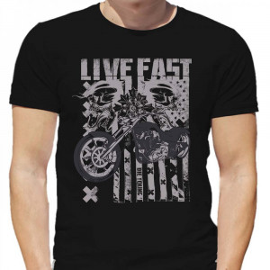 Футболка "Live Fast"