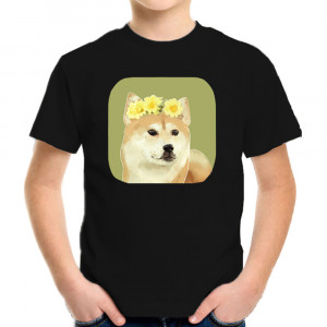 Детская футболка Собака Shiba Inu