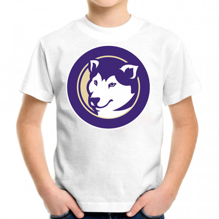 Детская футболка Husky Clipart University Washington