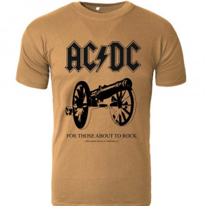 Футболка AC/DC (FOR THOSE ABOUT TO ROCK)