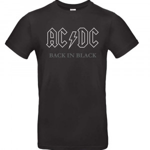 Футболка AC/DC Black in black