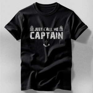 Футболка Just call me captain