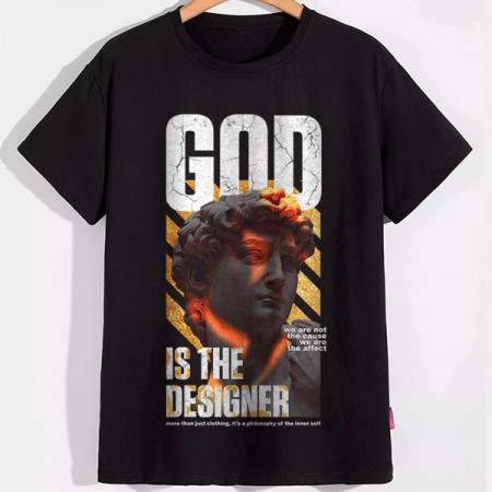 Футболка Давид God is the designer