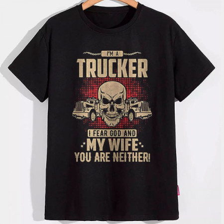 Футболка I am a trucker