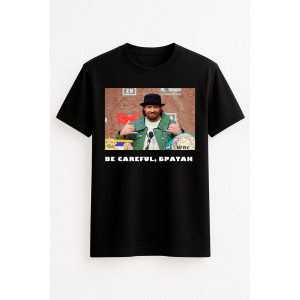 Футболка Александр Усик против Рико Верховен - Be careful, братан.