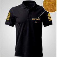 Футболка-поло с вышивкой Captain
