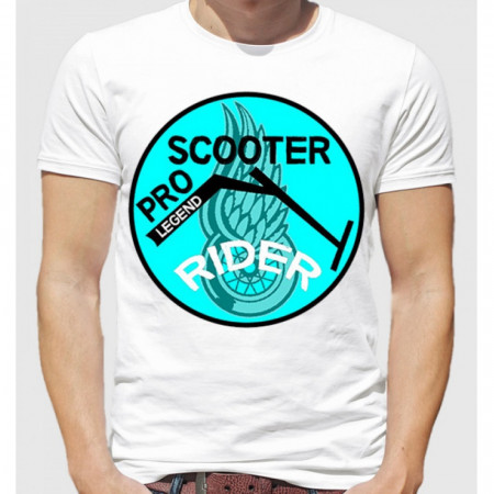 Мужская футболка Scooter Rider PRO из хлопка