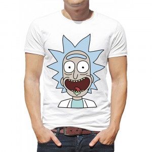 Мужская футболка "Happy Rick Sanchez"