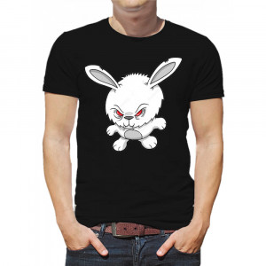 Мужская футболка Vampire bunny rabbit