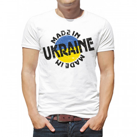 Мужская футболка "Made in Ukraine" из хлопка