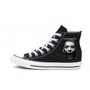 Кеды с принтом "Rammstein"