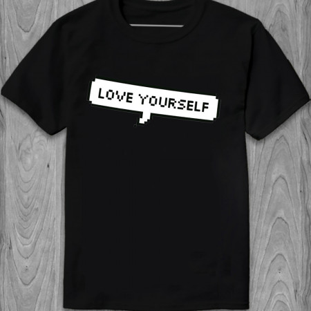 Футболка LOVE YOUSELF из хлопка