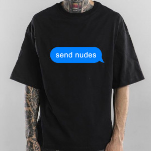 Футболка Send nudes
