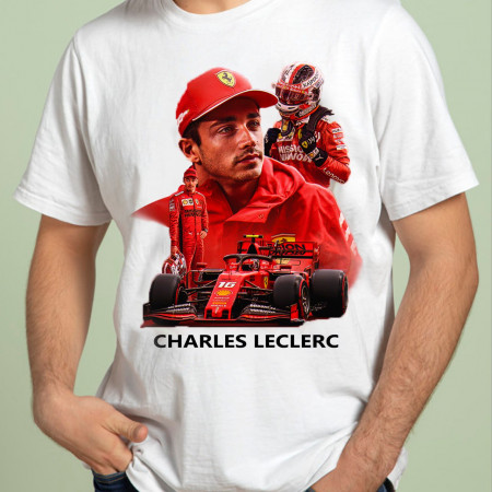  Футболка Charles Leclerc из хлопка