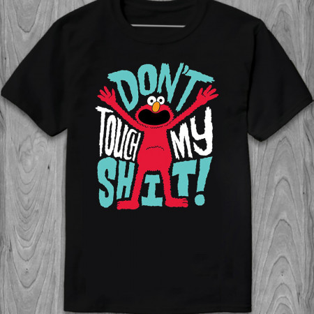 Футболка Don't touch my shit из хлопка