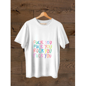 Футболка Fuck you (радужное настроение) Футболка Fuck you (радужное настроение)