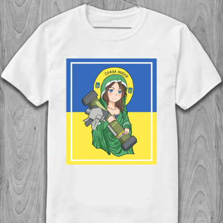 Футболка Слава України (St. Javelin) из хлопка