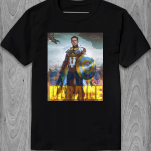 Мужская футболка Captain Ukraine Мужская футболка Captain Ukraine