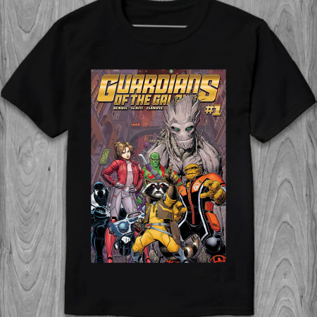 Мужская футболка Стражи Галактики Guardians of the Galaxy Volume 1: Cosmic Avengers из хлопка
