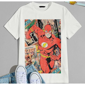 Мужская футболка Flash Флеш DC comics