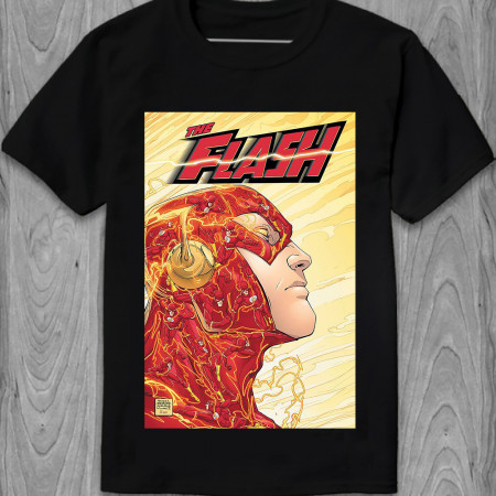 Мужская футболка The Flash (1987-2009) #246 Алан Бёрнетт из хлопка