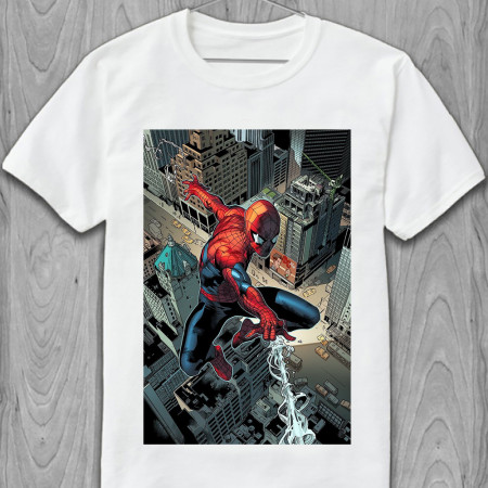 Мужская футболка Человек паук. Spider-Man: Season One(Каллен Банн и Нил Эдвардс) из хлопка