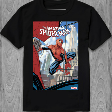 Мужская футболка The Amazing Spiderman  из хлопка