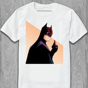 Мужская футболка Бэтмен Smiling Batman
