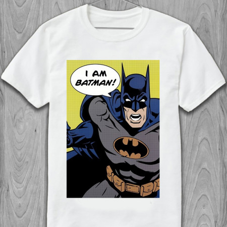 Мужская футболка Бэтмен I'm a Batman из хлопка
