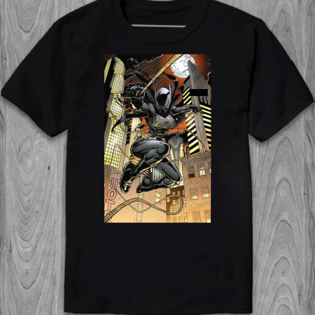 Мужская футболка Комикс Бэтмен Batman: Cassandra Cain the vigilante Batgirl из хлопка